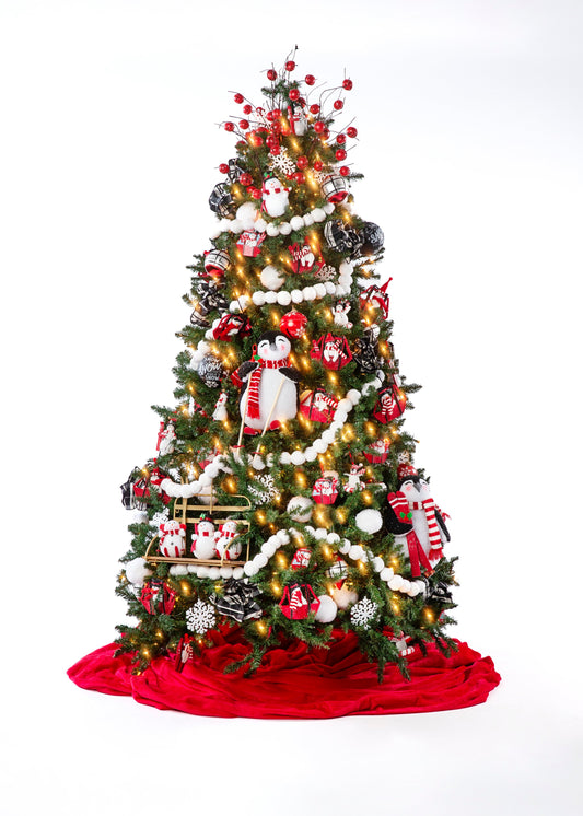 "Frost Friends" Decorated Christmas Tree